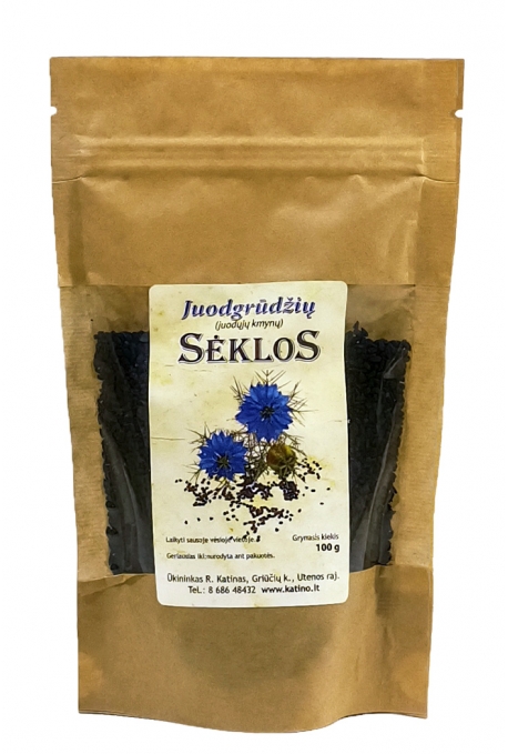 Juodgrudziu seklos, 100 g