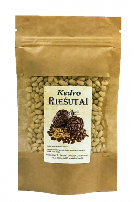 Kedro riešutai gliaudyti (100 proc. natūralūs Sibiro riešutai) 100g. Kokybiški ir labai skanūs!