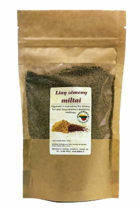 Linų sėmenų miltai 180g. (100 proc.natūralūs) 