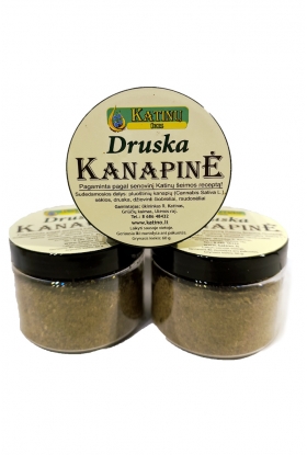 "Kanapinė" druska pagal ypatingą senovinį receptą! UNIKALUS RECEPTAS