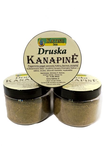 "Kanapinė" druska pagal ypatingą senovinį receptą! UNIKALUS RECEPTAS