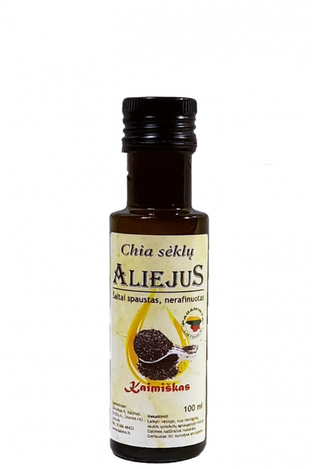 Aguonų sėklų aliejus (100 proc.natūralus, šalto spaudimo, stiklo buteliuke) 100ml.