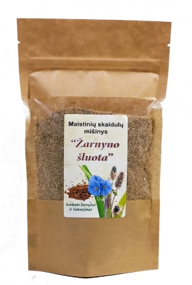 Skaidulų mišinys "Žarnyno šluota" (100 proc natūralus maistinių skaidulų mišinys)