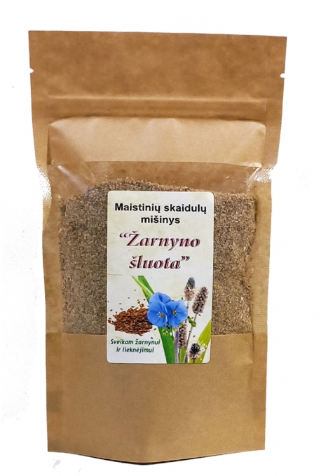 Skaidulų mišinys "Žarnyno šluota" (100 proc natūralus maistinių skaidulų mišinys)