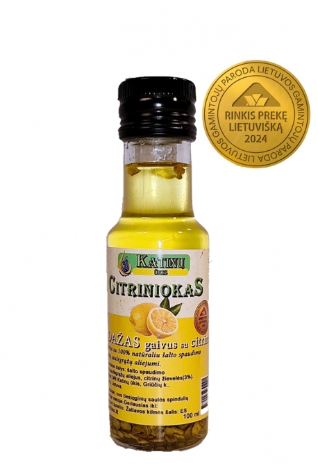 Padažas "CITRINIOKAS". 100ml.