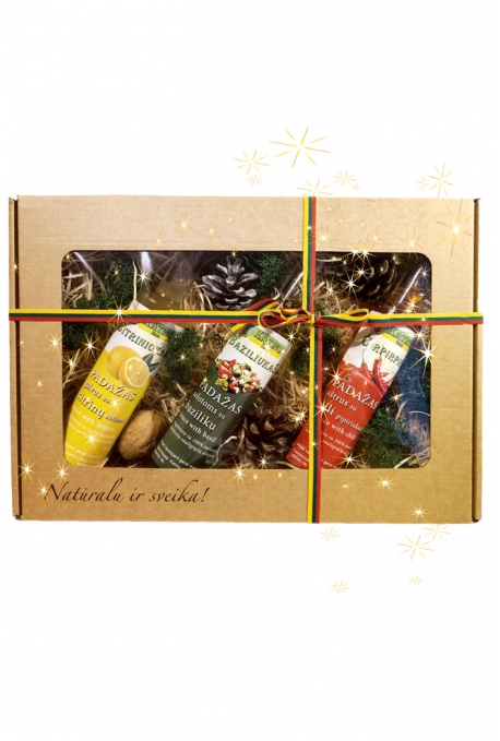 Rinkinys "Geltona, žalia, raudona" 