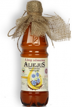 Linų sėmenų aliejus, 500 ml