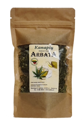 Kanapių lapų ir žiedų arbata(100 proc. natūrali) 20g.