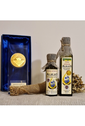 Linų sėmenų aliejus, 250 ml