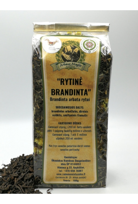 Žolelės arbatai "Rytinė brandinta"