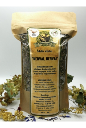 Žolelės arbatai "NERVAI, NERVAI" 