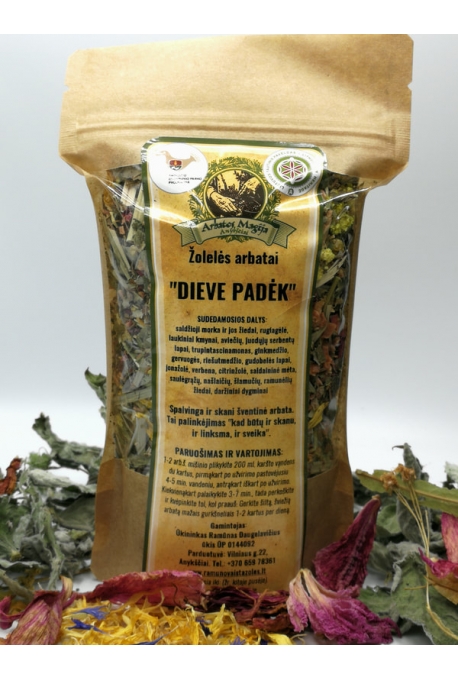 Žolelės arbatai "Dieve padėk" (ir skanu, ir sveika, ir linksma)