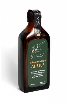 Šaltalankių lapų aliejus 200ml