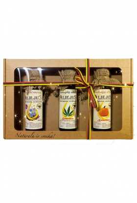 Rinkinys "Geltona, žalia, raudona" 