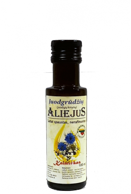 Juodgrūdžių (juodųjų kmynų) aliejus, 100 ml