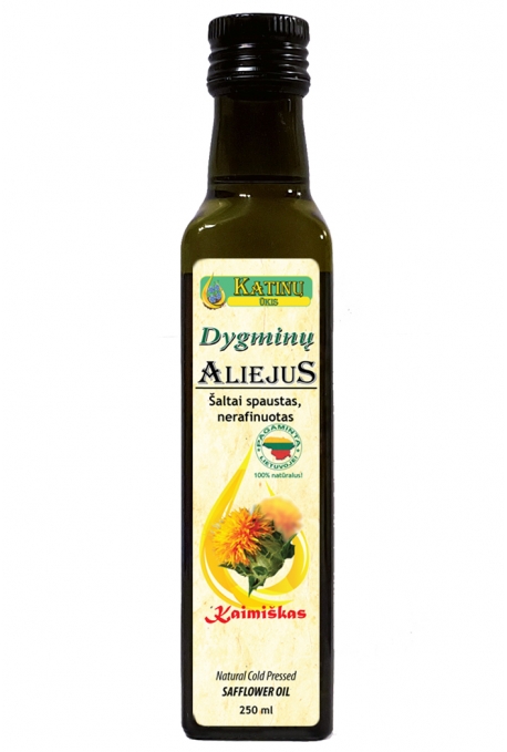 Dygminų sėklų aliejus 250 ml. (100 proc.natūralus, šalto spaudimo, stiklo buteliuke) 100ml.
