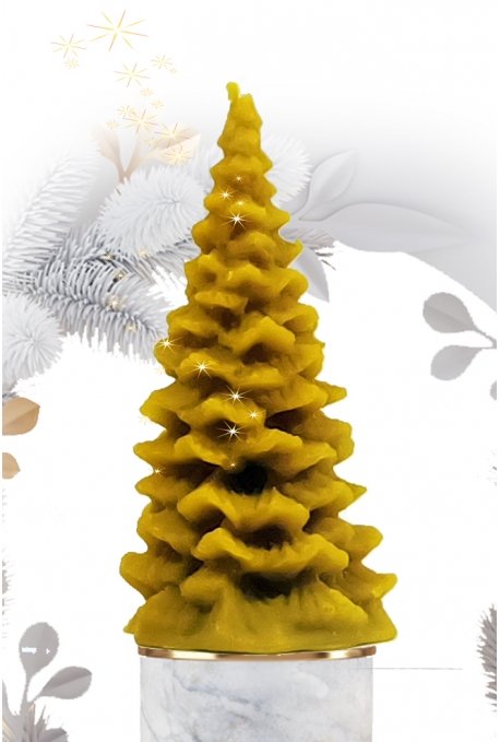 Žvakė -eglutė. (kvapni ir jauki dovana) 100 proc natūralus vaškas