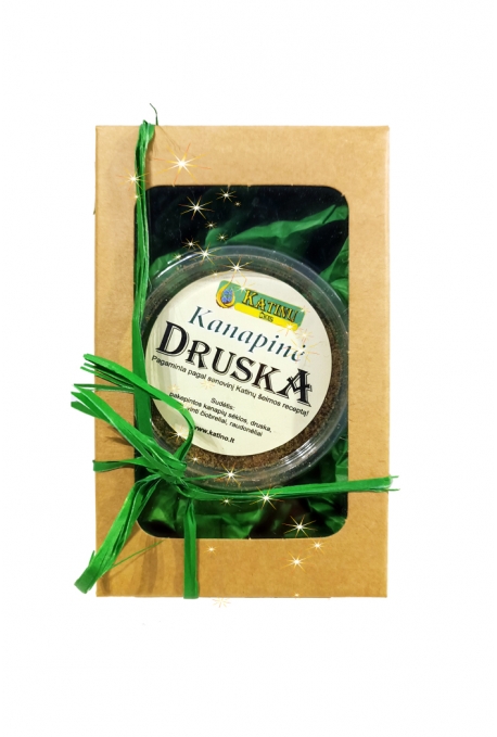 "Kanapinė" druska dovanų dėžutėje! GERA DOVANA