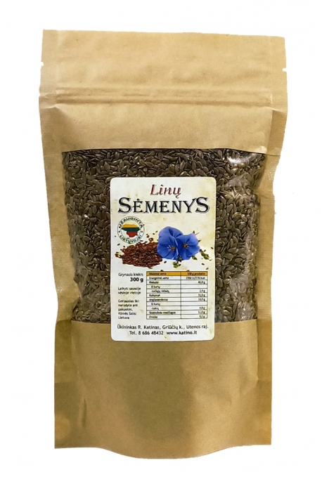 Lietuviškų linų sėmenys 1kg
